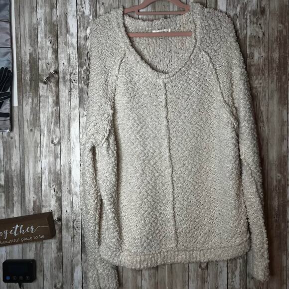 ☁️ Umgee XL Cozy Cloud Sweater – Soft, Textured, and Ready for Snuggles ☁️ - Picture 1 of 4
